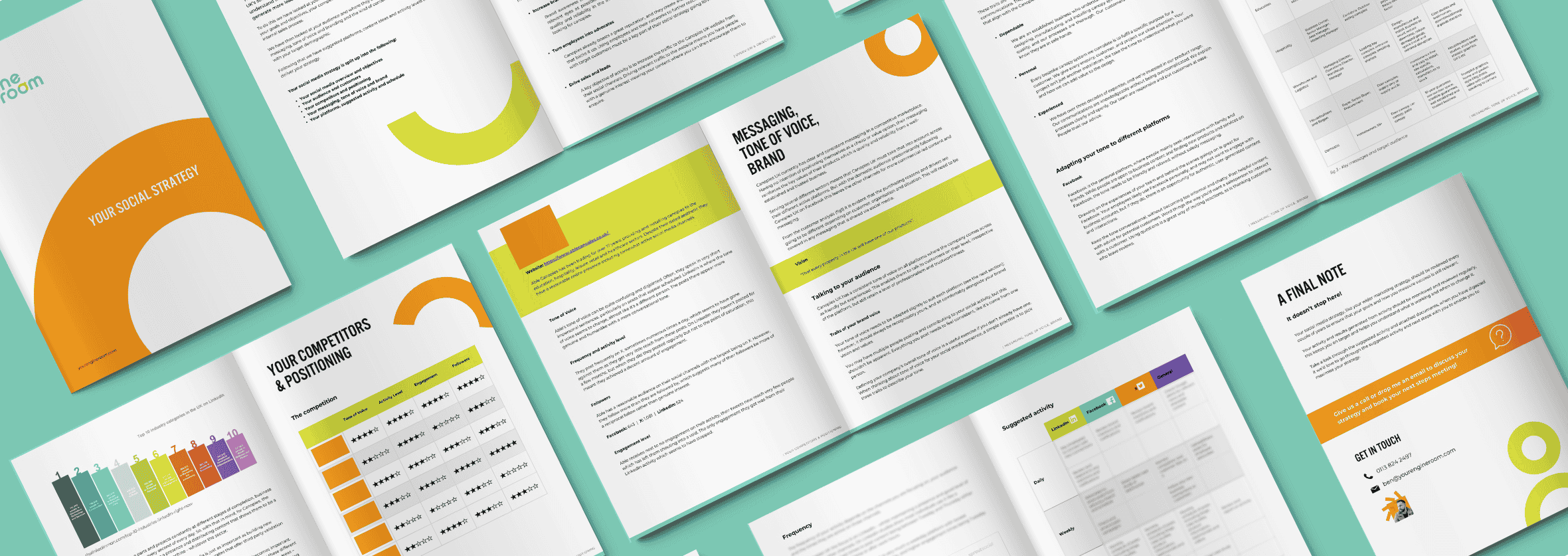 An example of Your Engine Room's social strategy