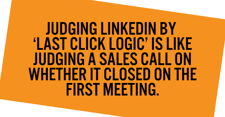 LinkedIn Gap Last Click Logic